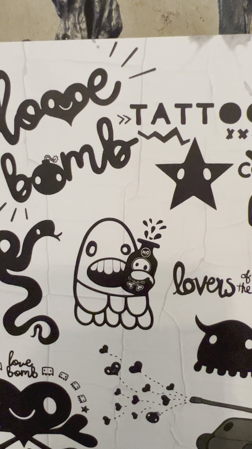 love bomb tattoo certificate* – Catchoo